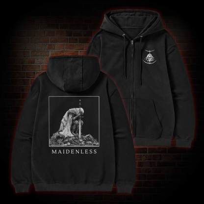 Maidenless Zipper Hoodie