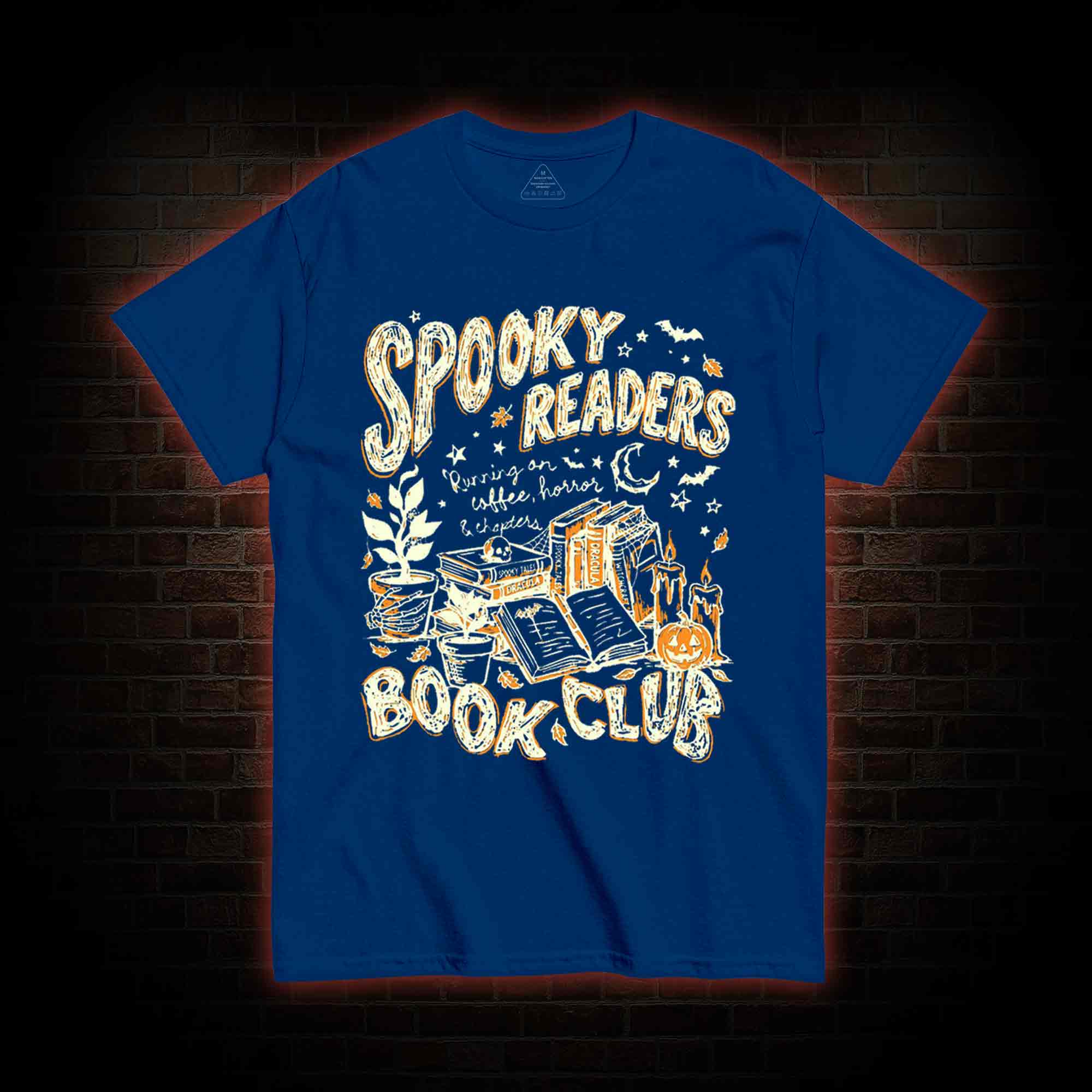 Spooky Readers Book Club Halloween T-shirt