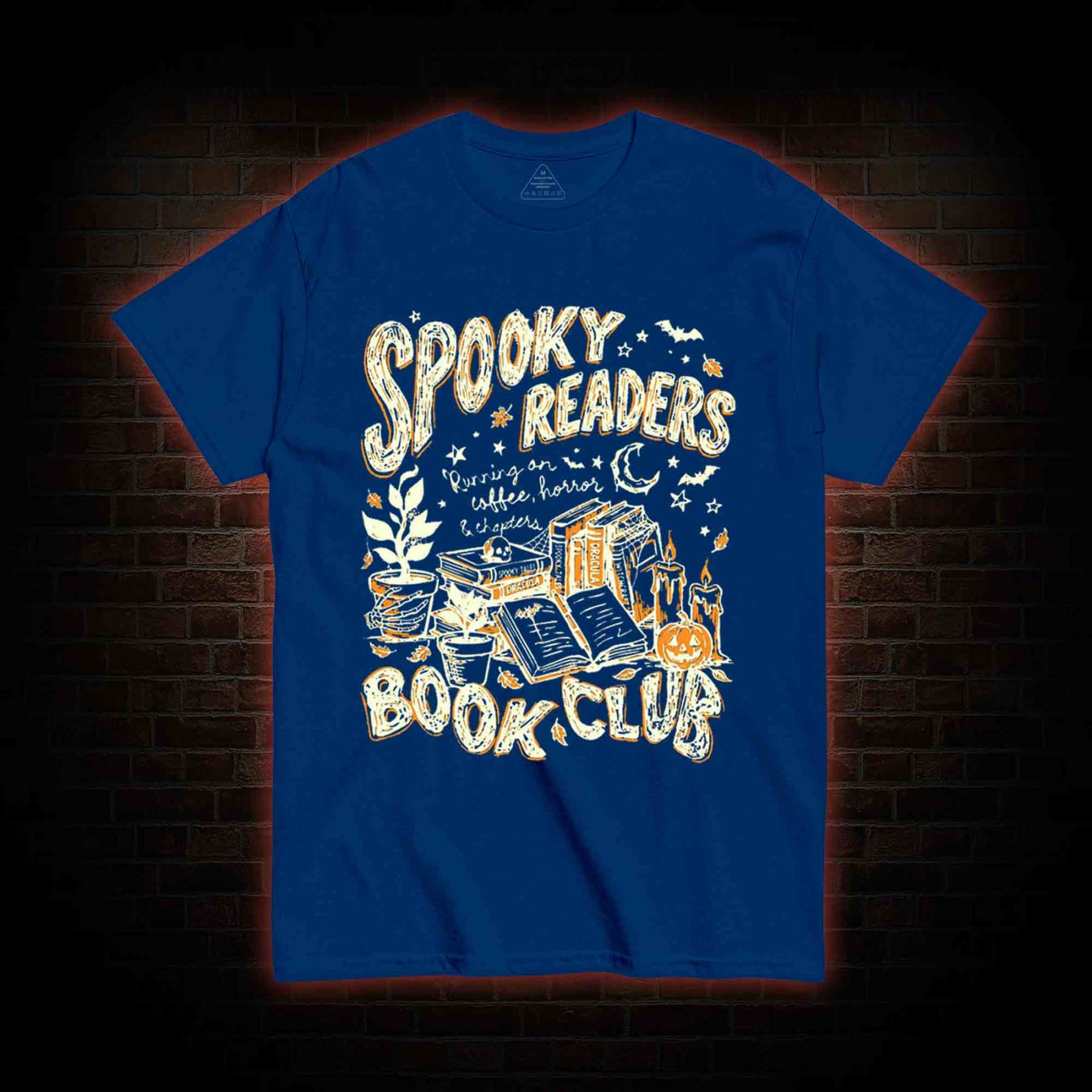 Spooky Readers Book Club Halloween T-shirt