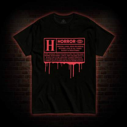 Horror Rating T-shirt 