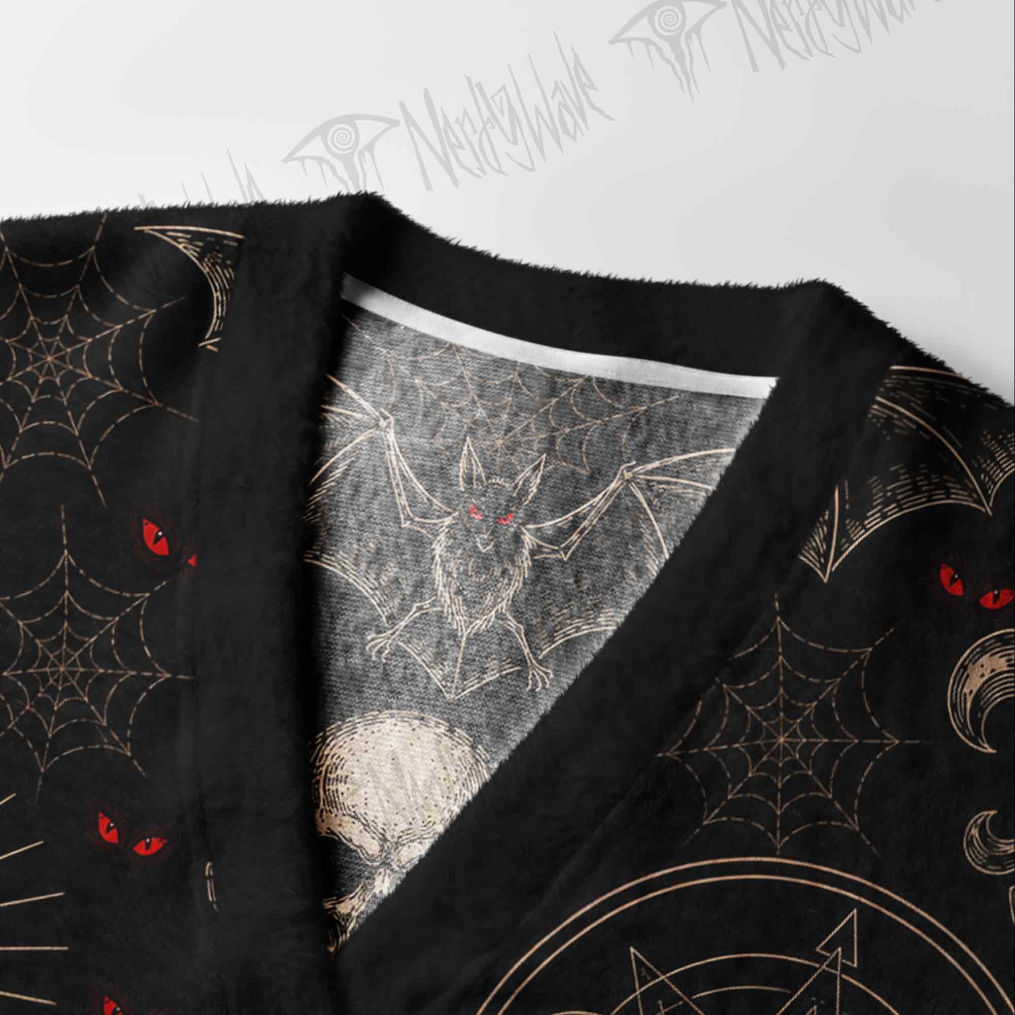 Demonic Ritual Cardigan Sweater