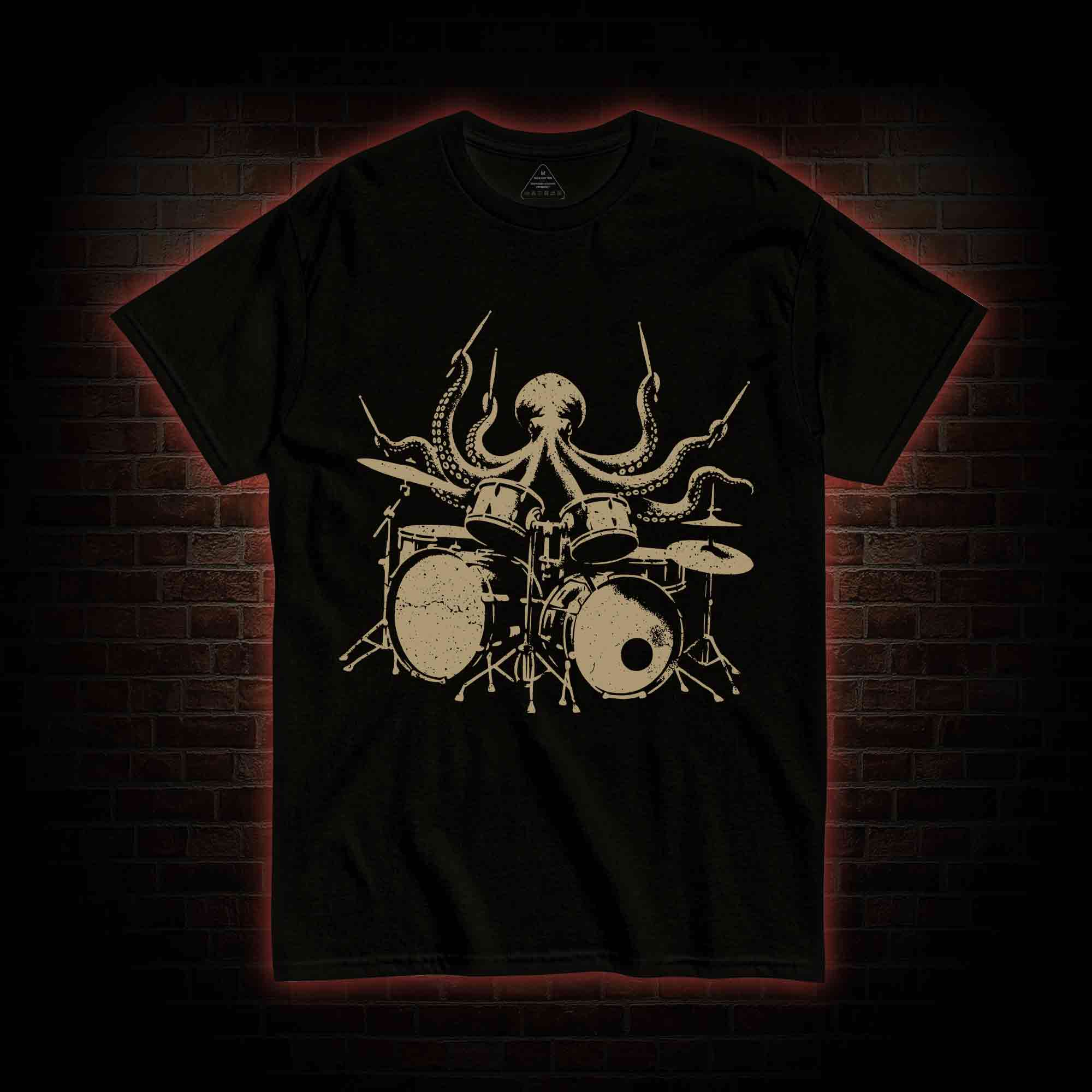 Octopus Drummer T-shirt