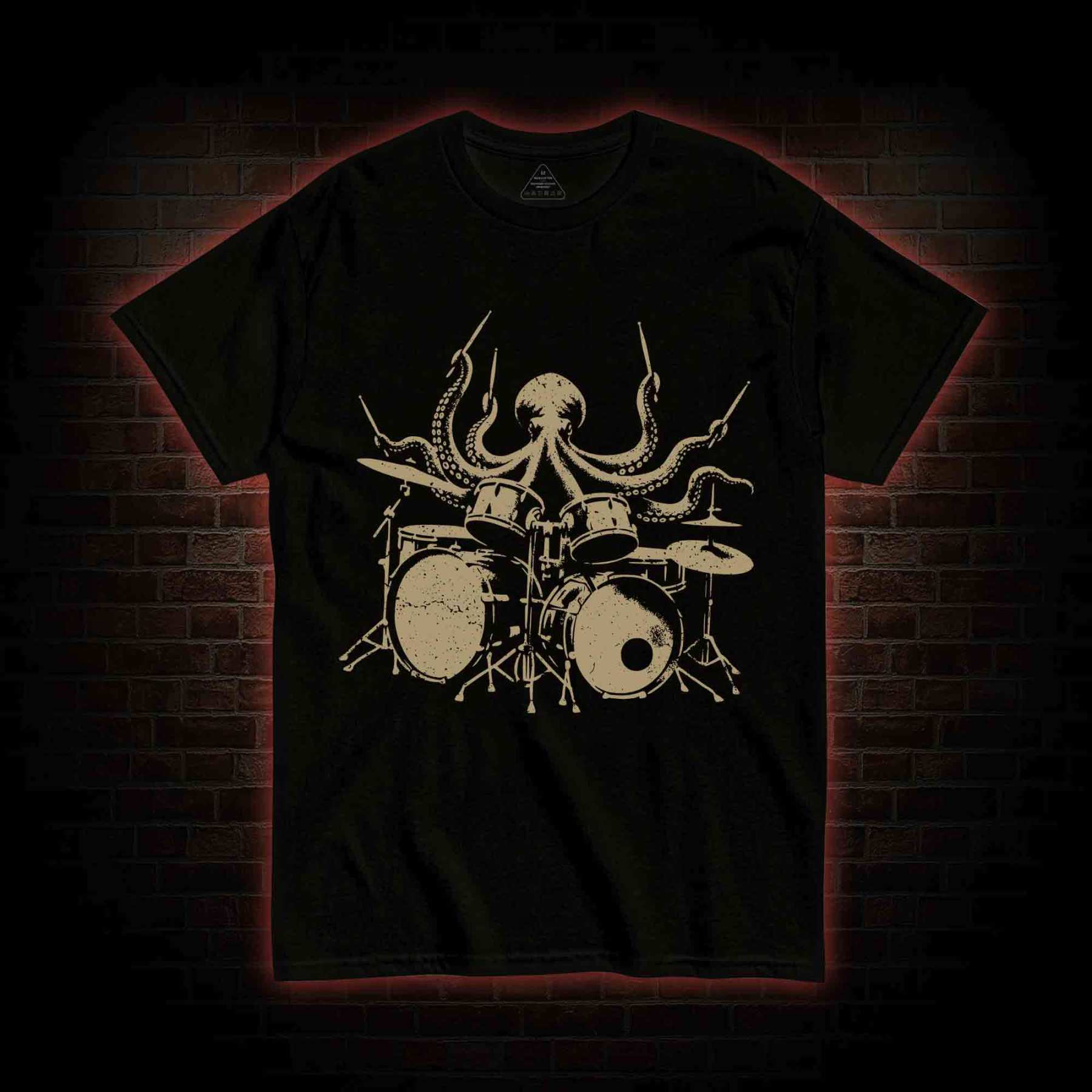 Octopus Drummer T-shirt