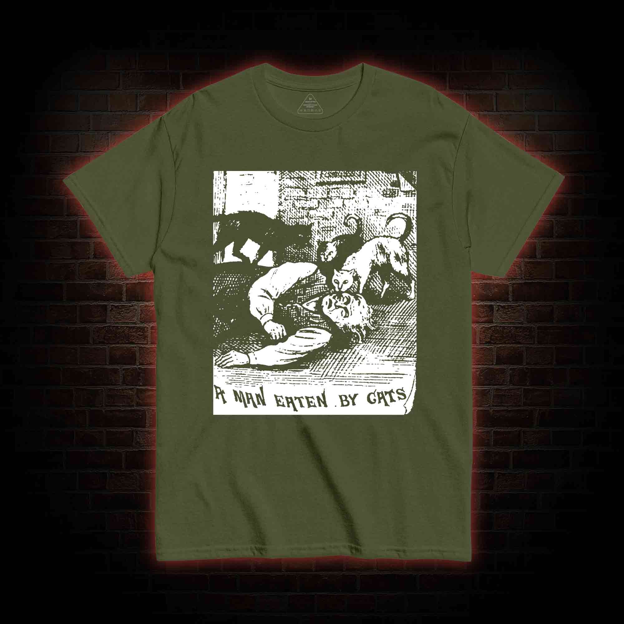 A Man Eaten By Cats T-shirt