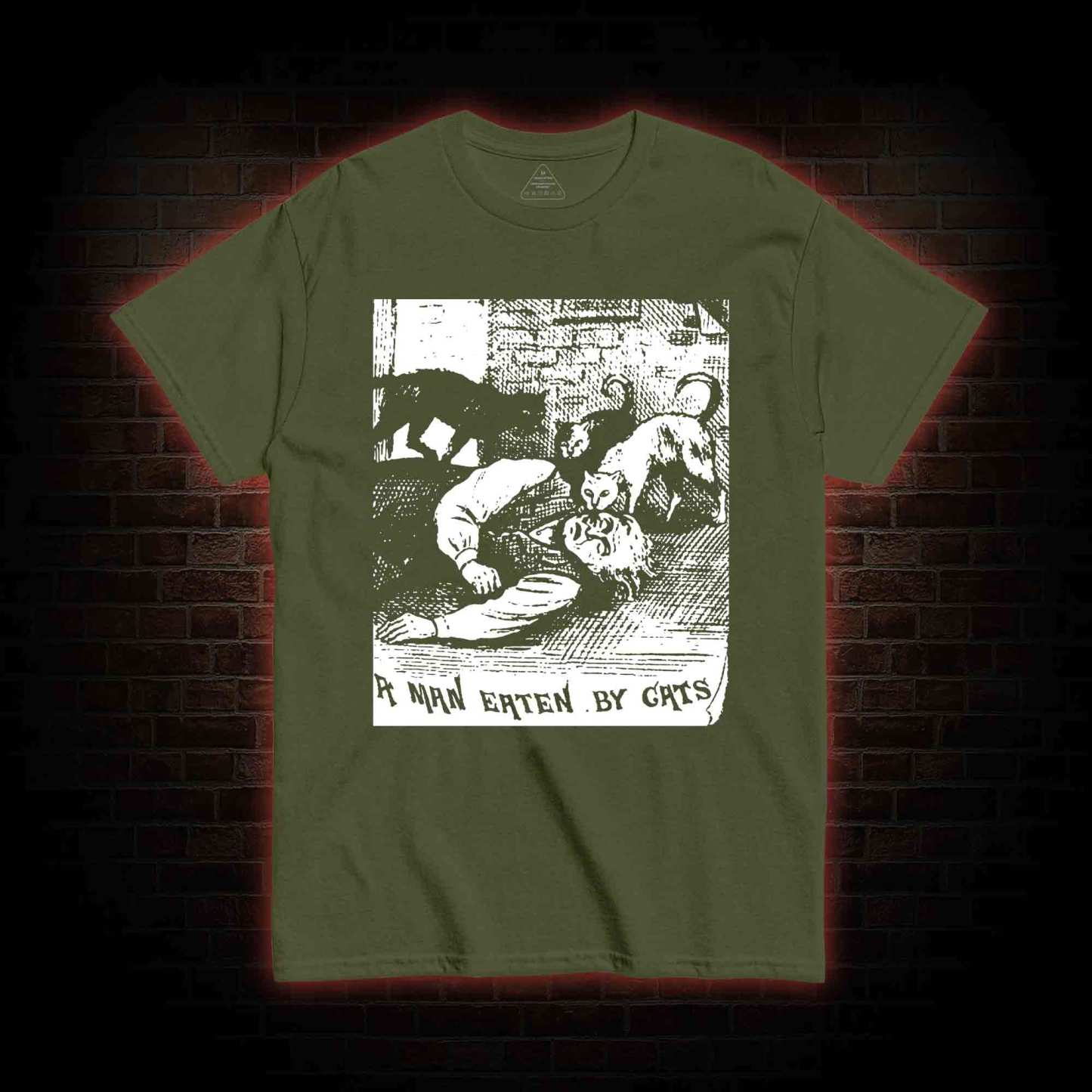 A Man Eaten By Cats T-shirt 