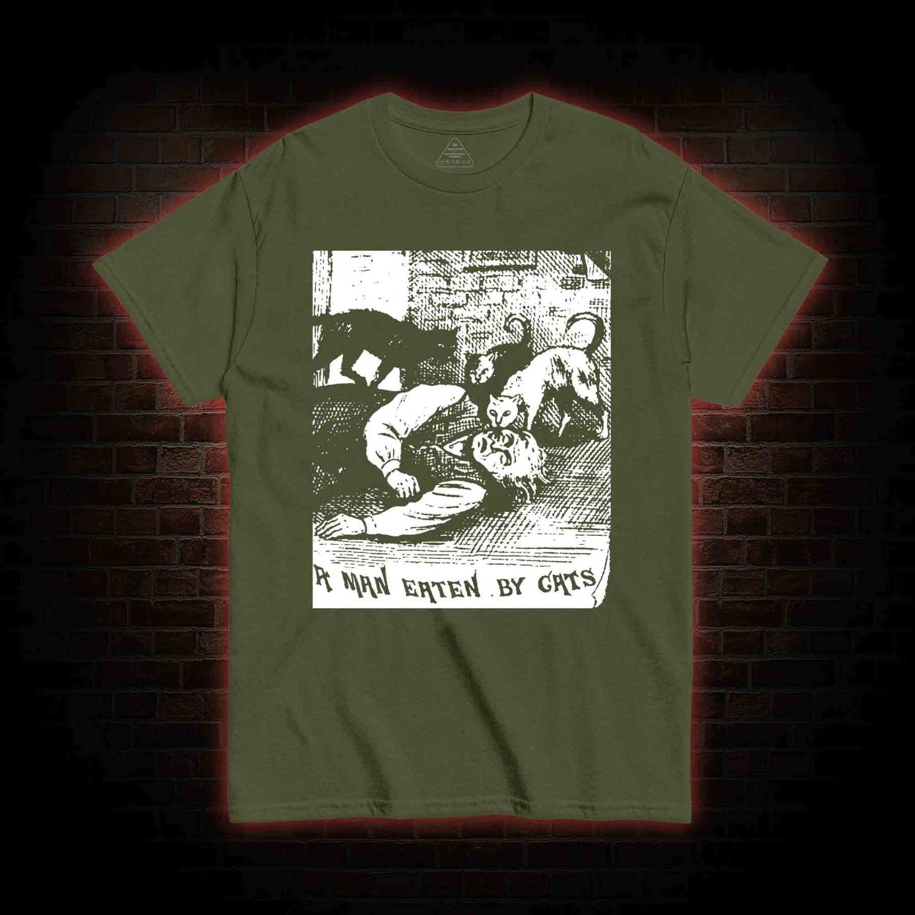 A Man Eaten By Cats T-shirt