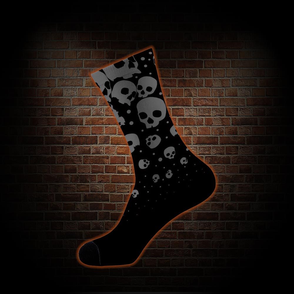 Skull Cascade Socks
