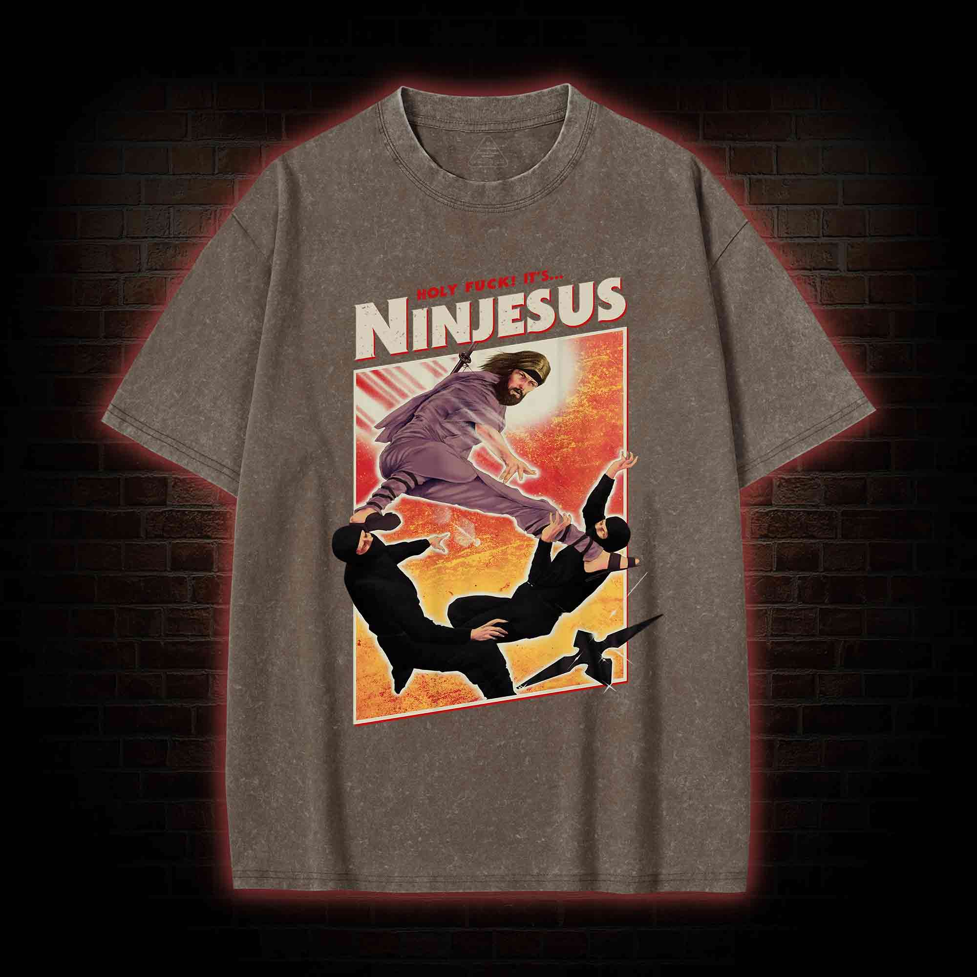 Ninjesus Washed T-shirt