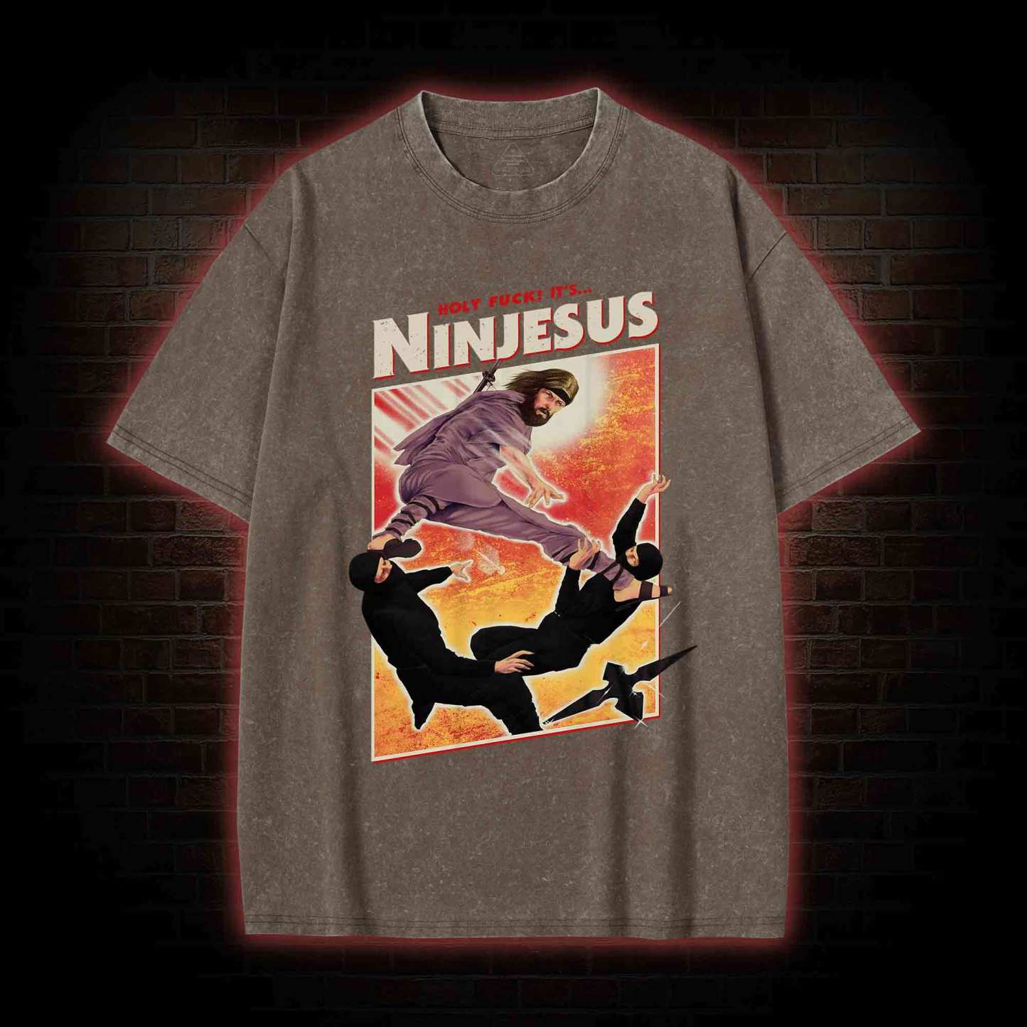 Ninjesus Washed T-shirt