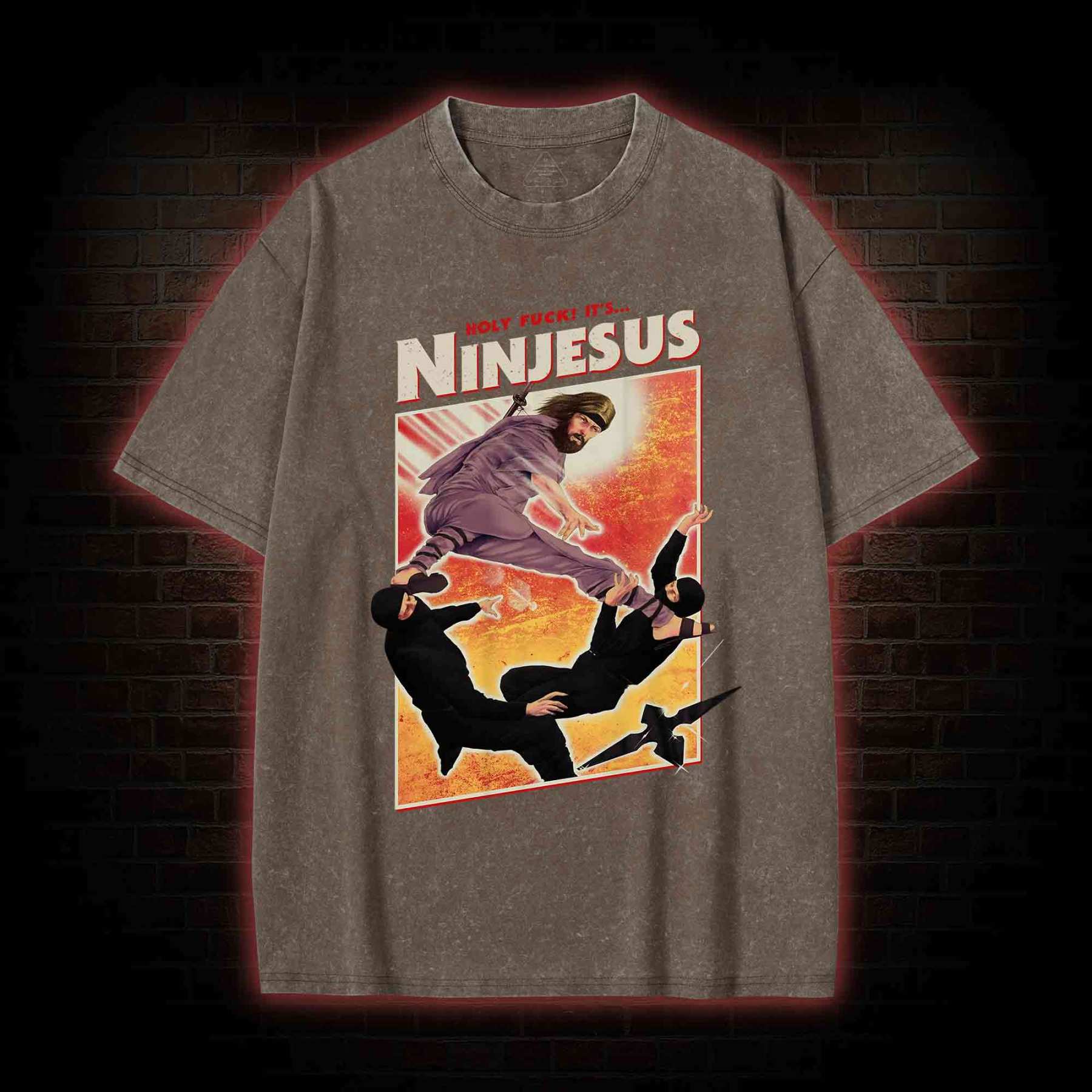 Ninjesus Washed T-shirt