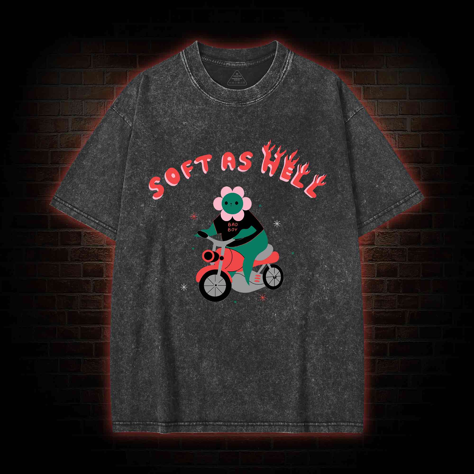 Soft As Hell Washed T-shirt