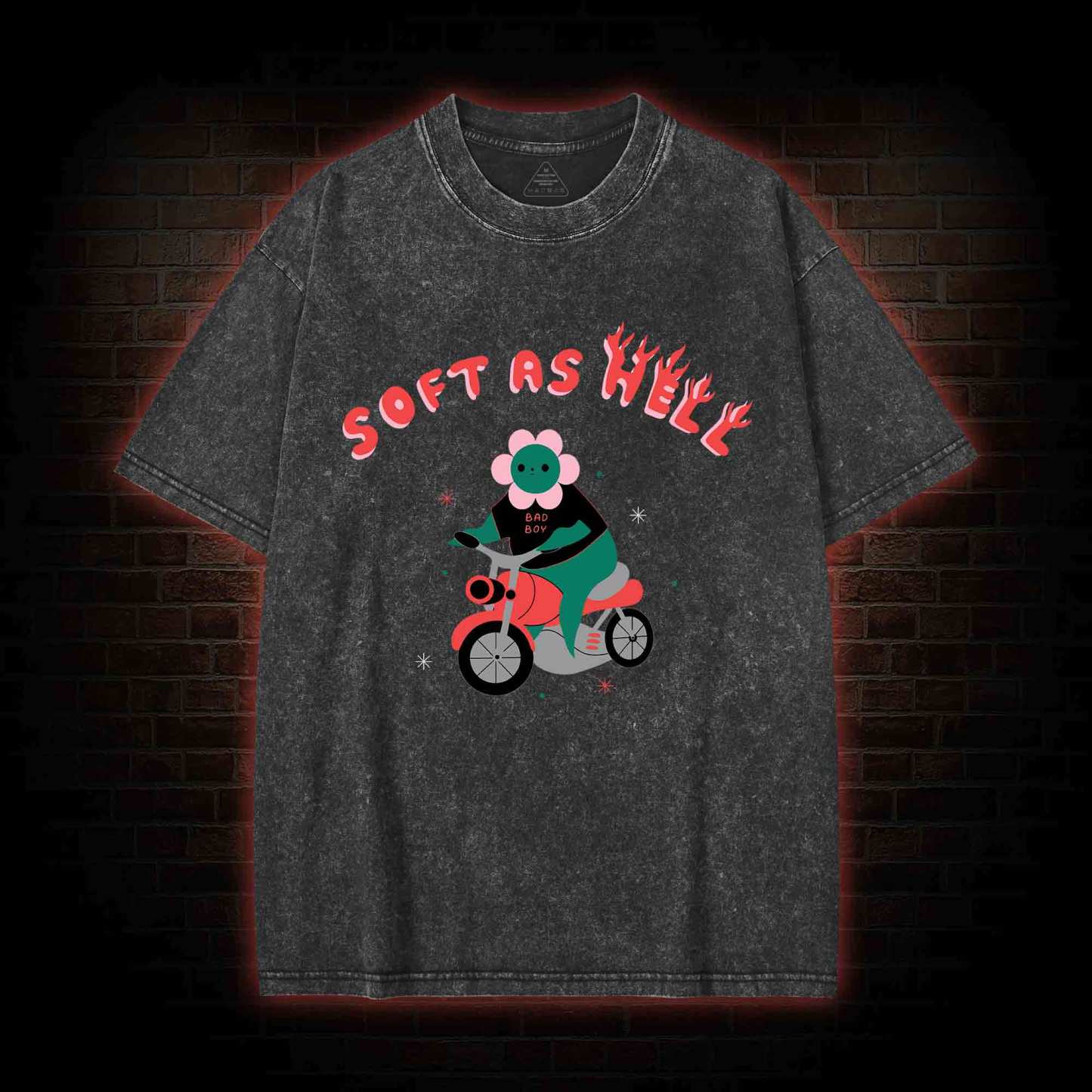 Soft As Hell Washed T-shirt