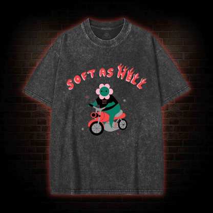 Soft As Hell Washed T-shirt