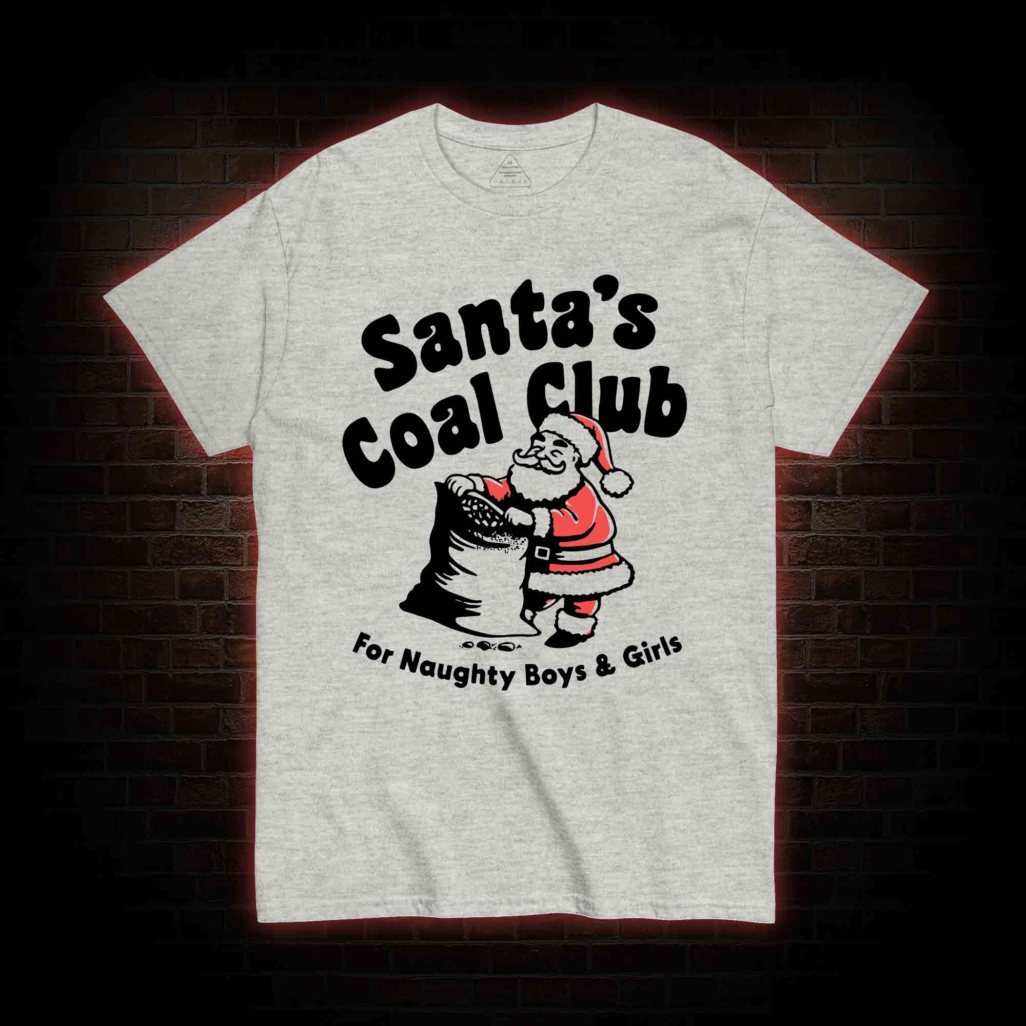 Santa's Coal Club T-shirt