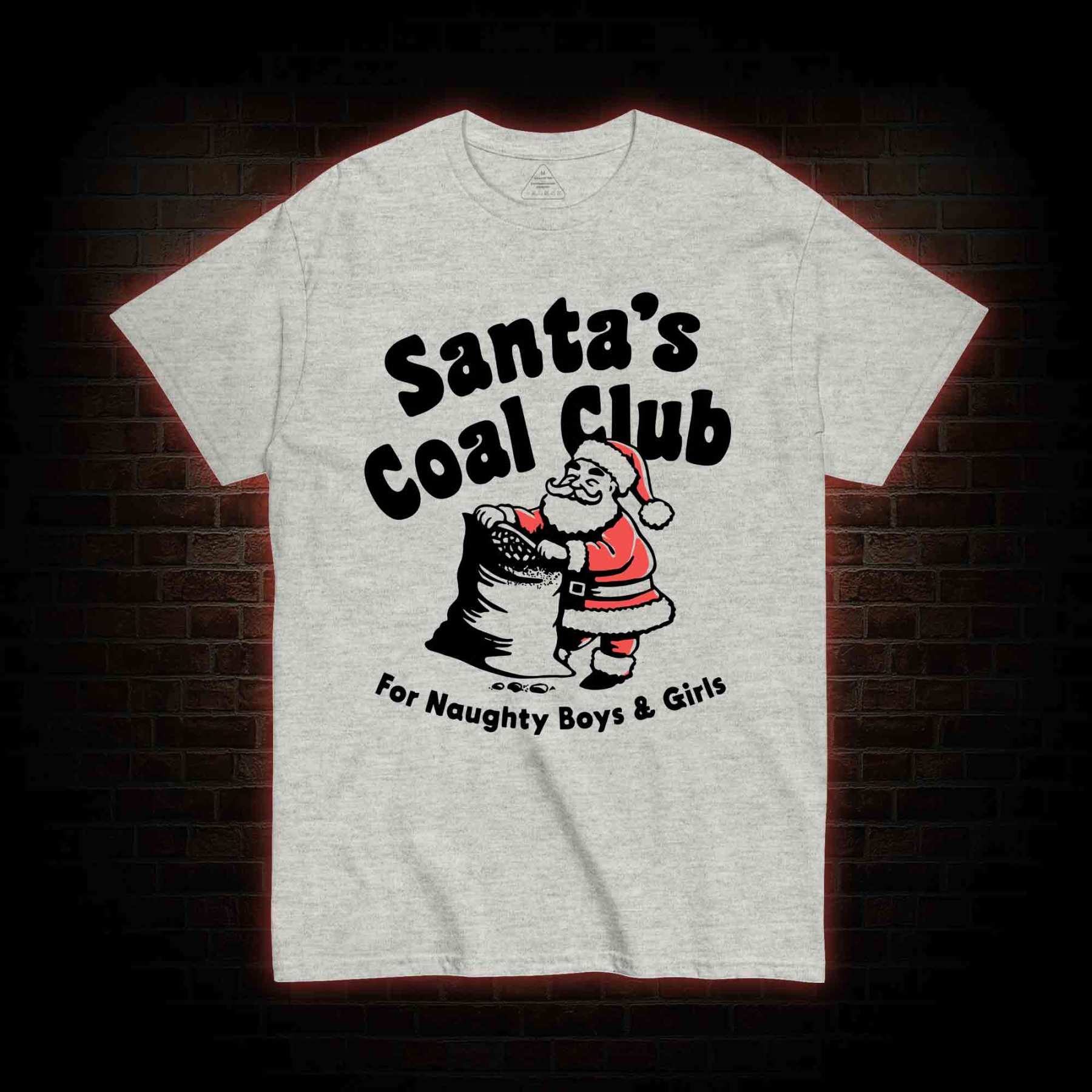 Santa's Coal Club T-shirt