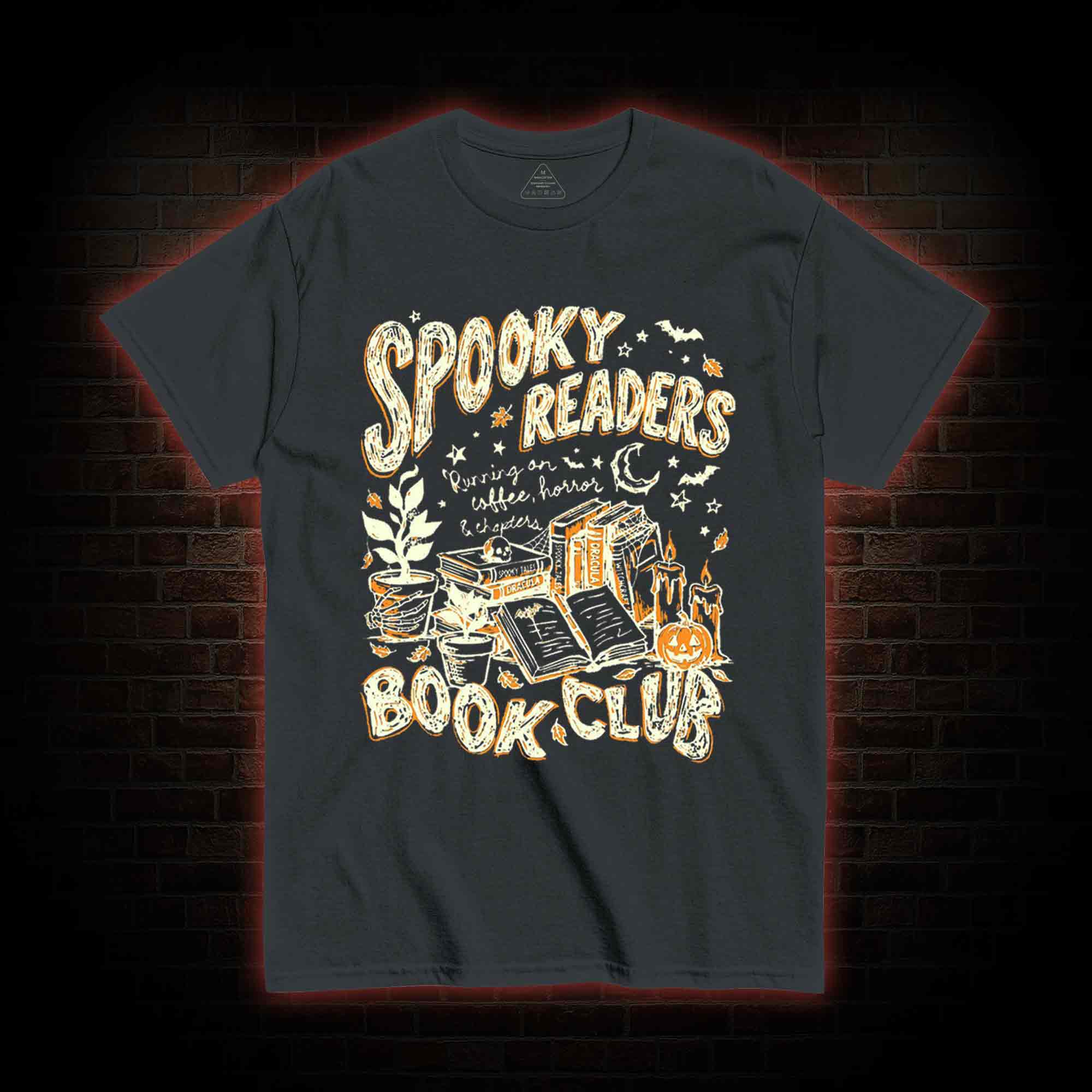 Spooky Readers Book Club Halloween T-shirt