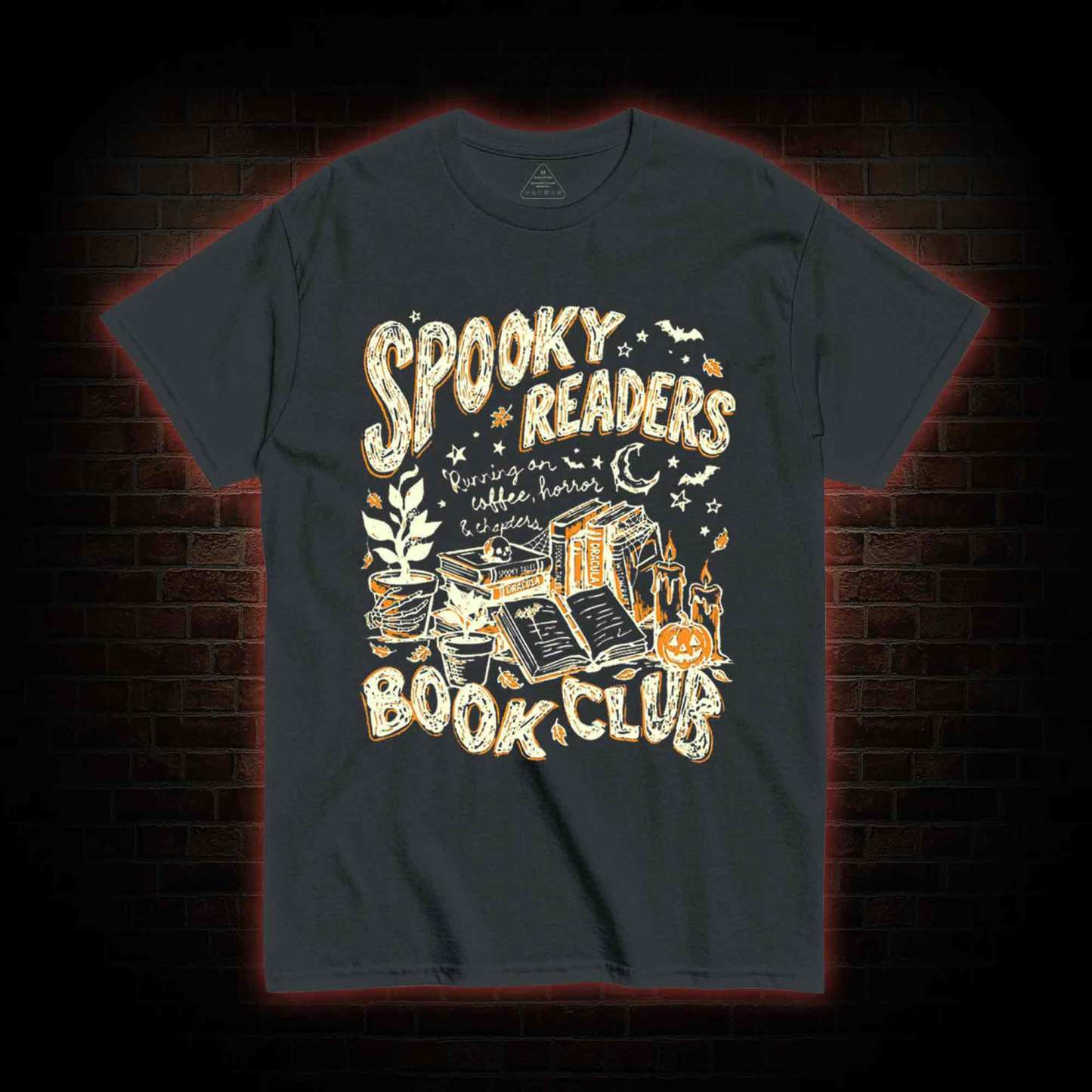 Spooky Readers Book Club Halloween T-shirt