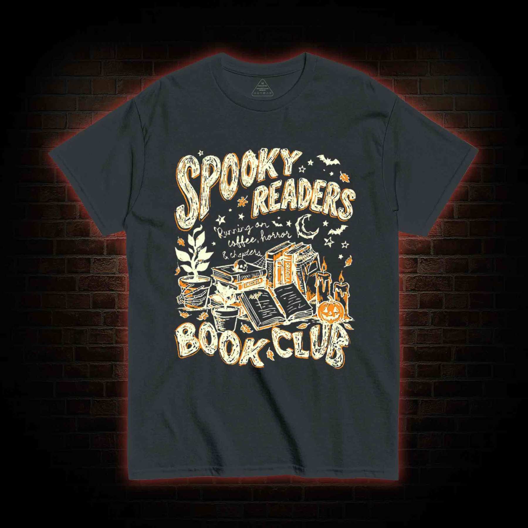 Spooky Readers Book Club Halloween T-shirt