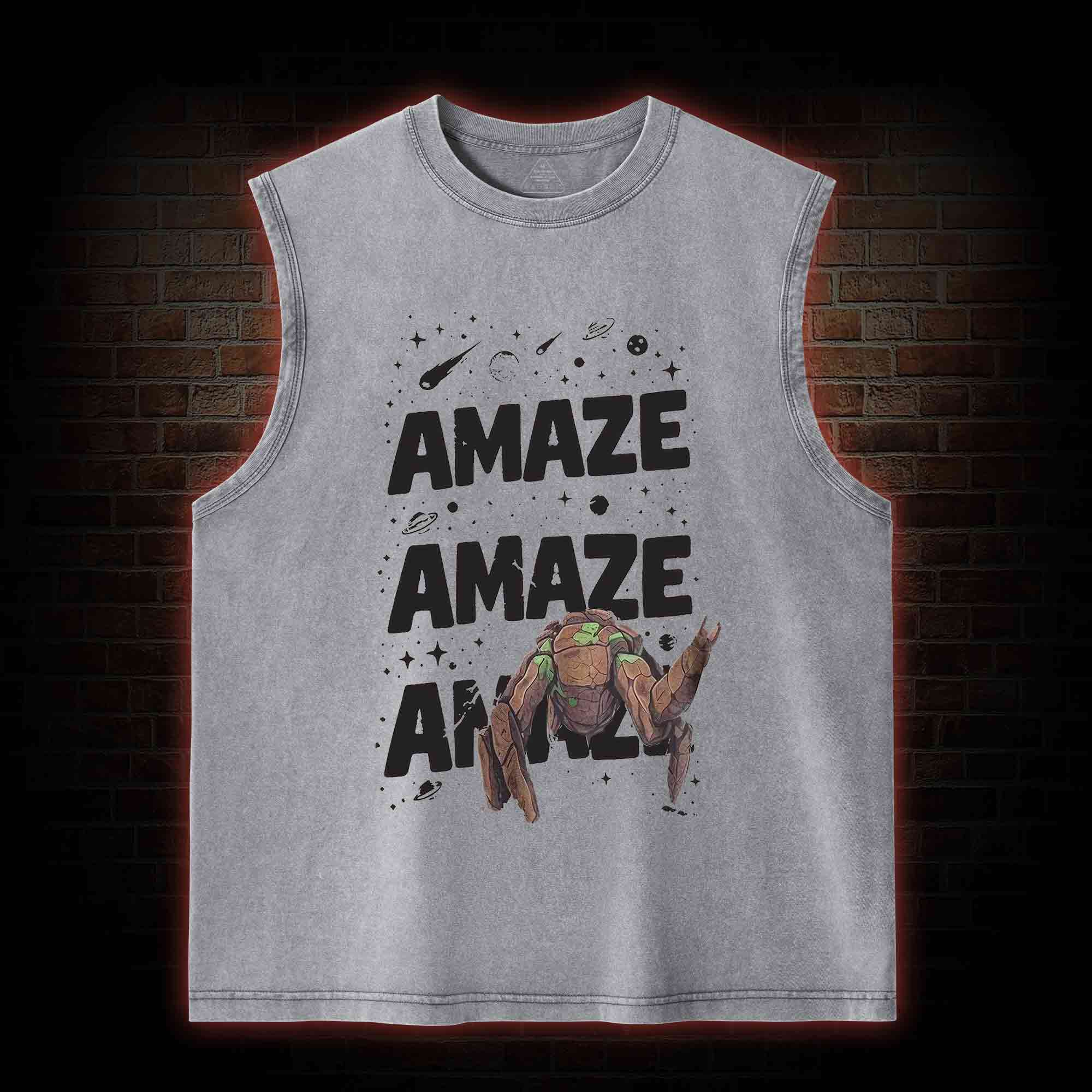 Amaze! Amaze! Amaze! Washed Tank Top