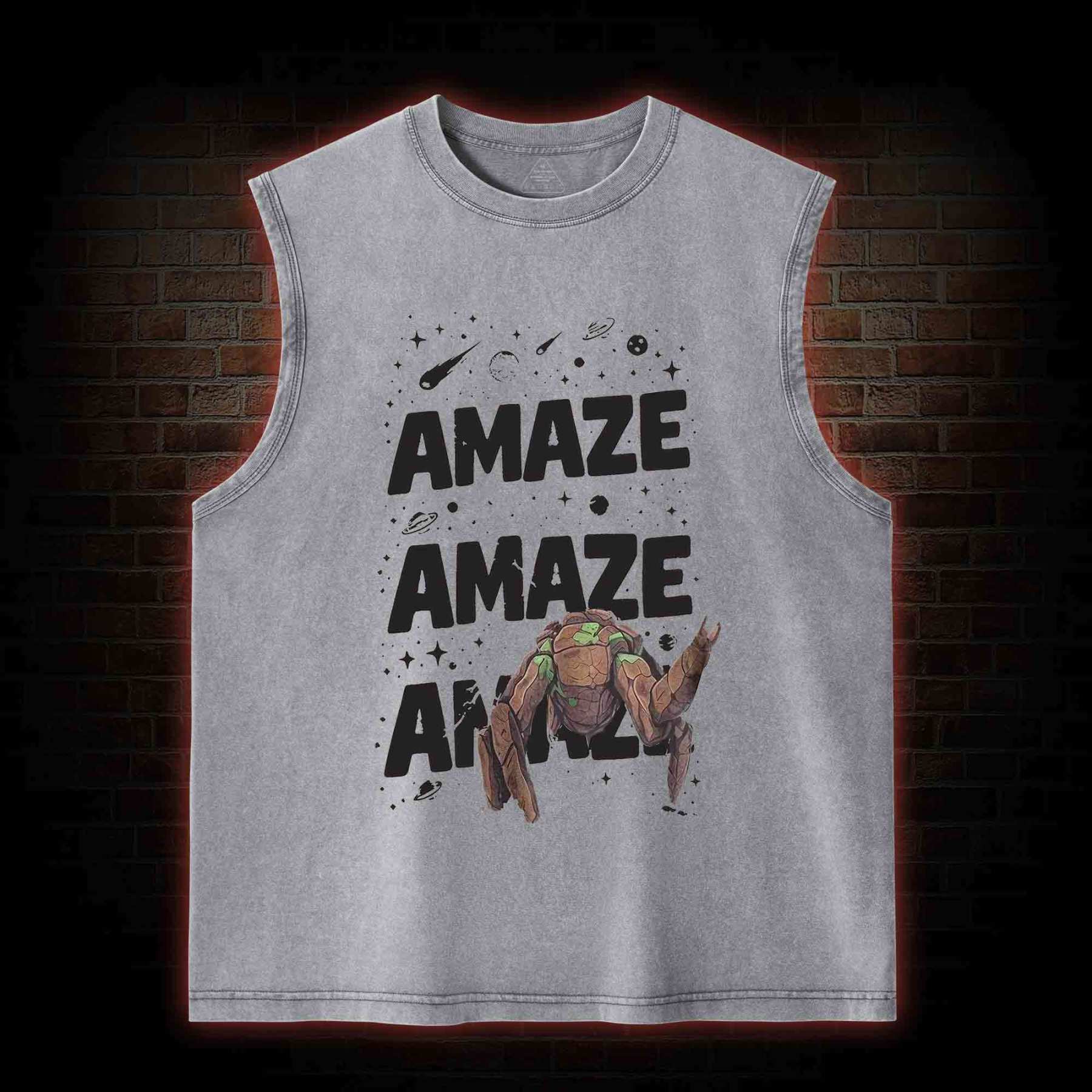 Amaze! Amaze! Amaze! Washed Tank Top