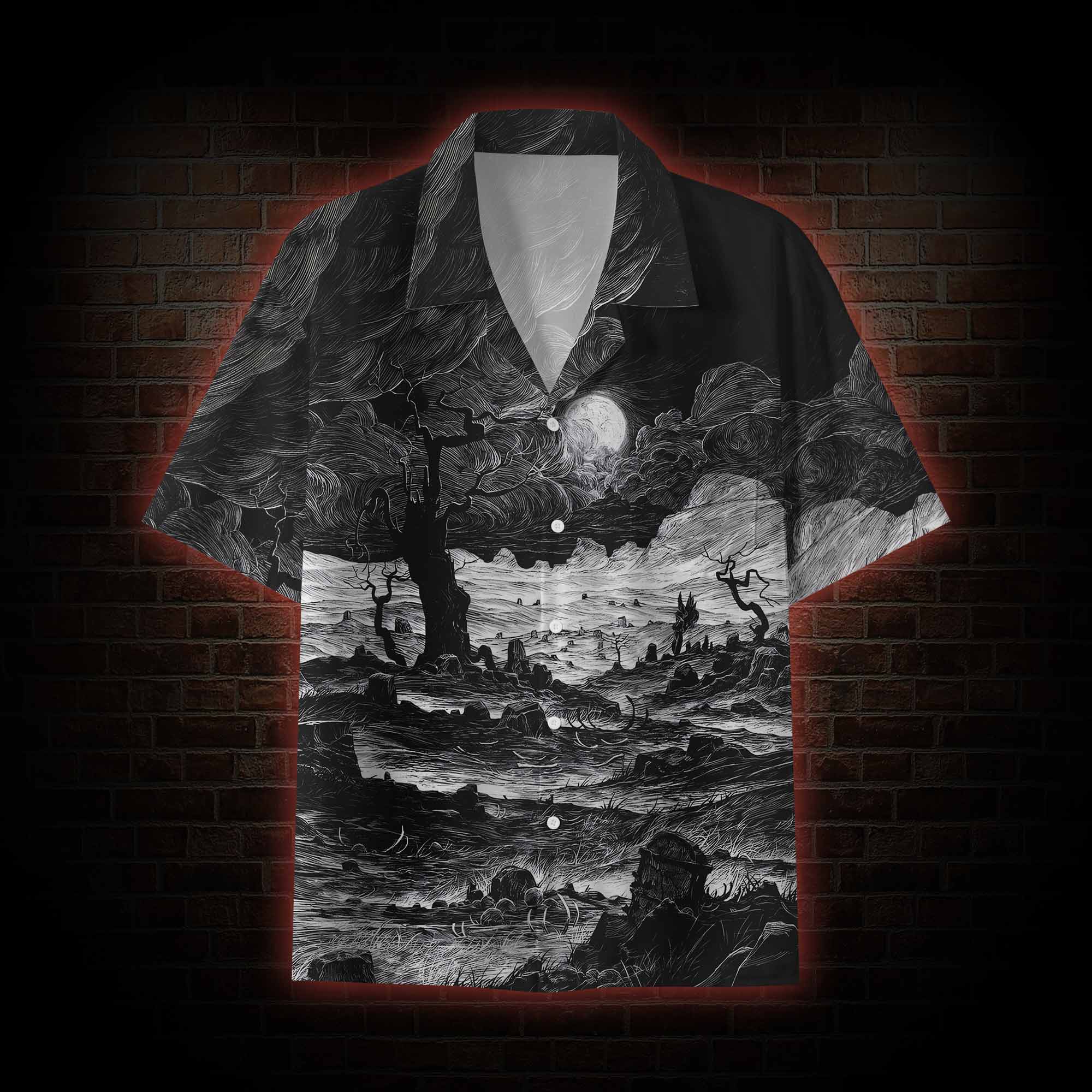 Doomsday Death and Deadwood Button-up Shirt