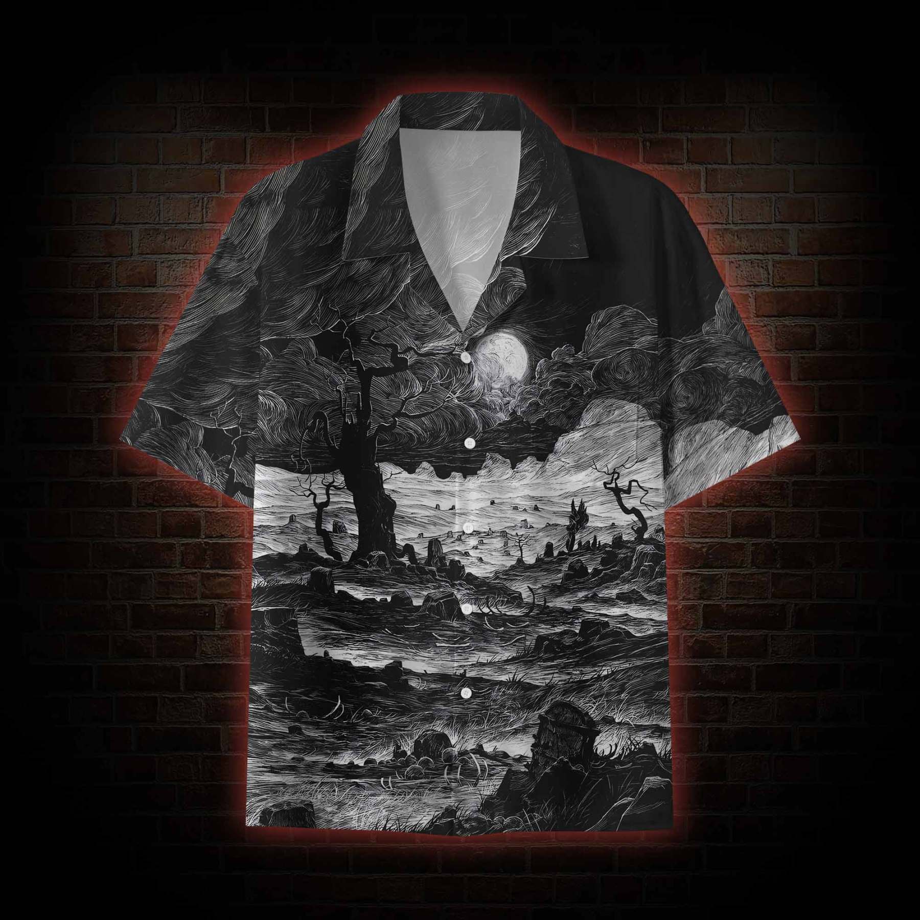 Doomsday Death and Deadwood Button-up Shirt