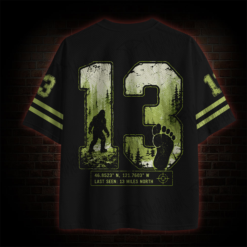 The Bigfoot Files Mesh Jersey