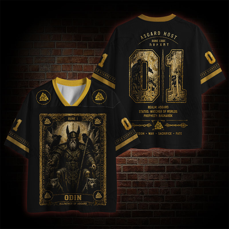 Odin Allfather of Asgard Mesh Jersey