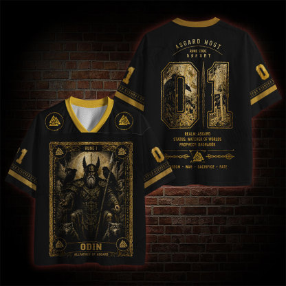 Odin Allfather of Asgard Mesh Jersey