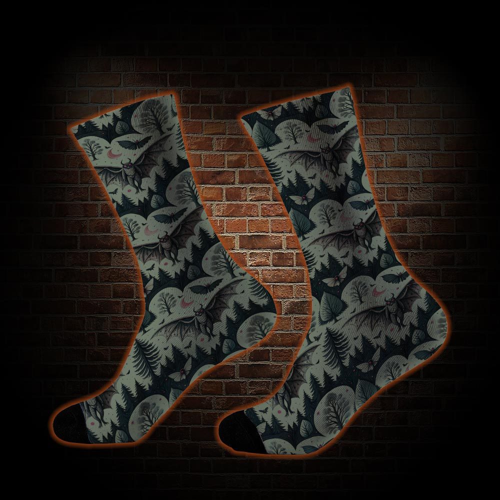 Home of the Mothman Socks