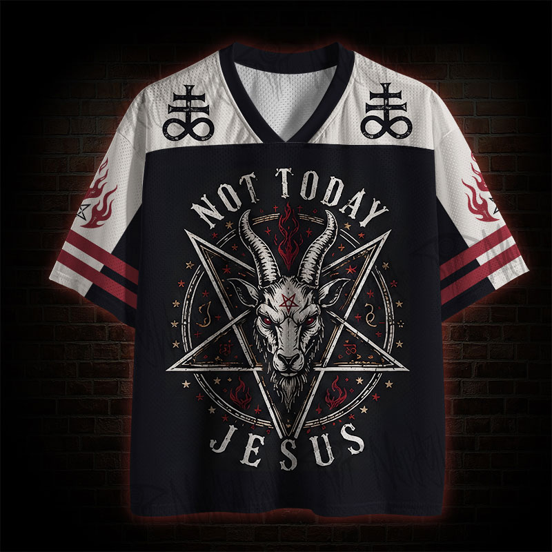Not Today Jesus Mesh Jersey