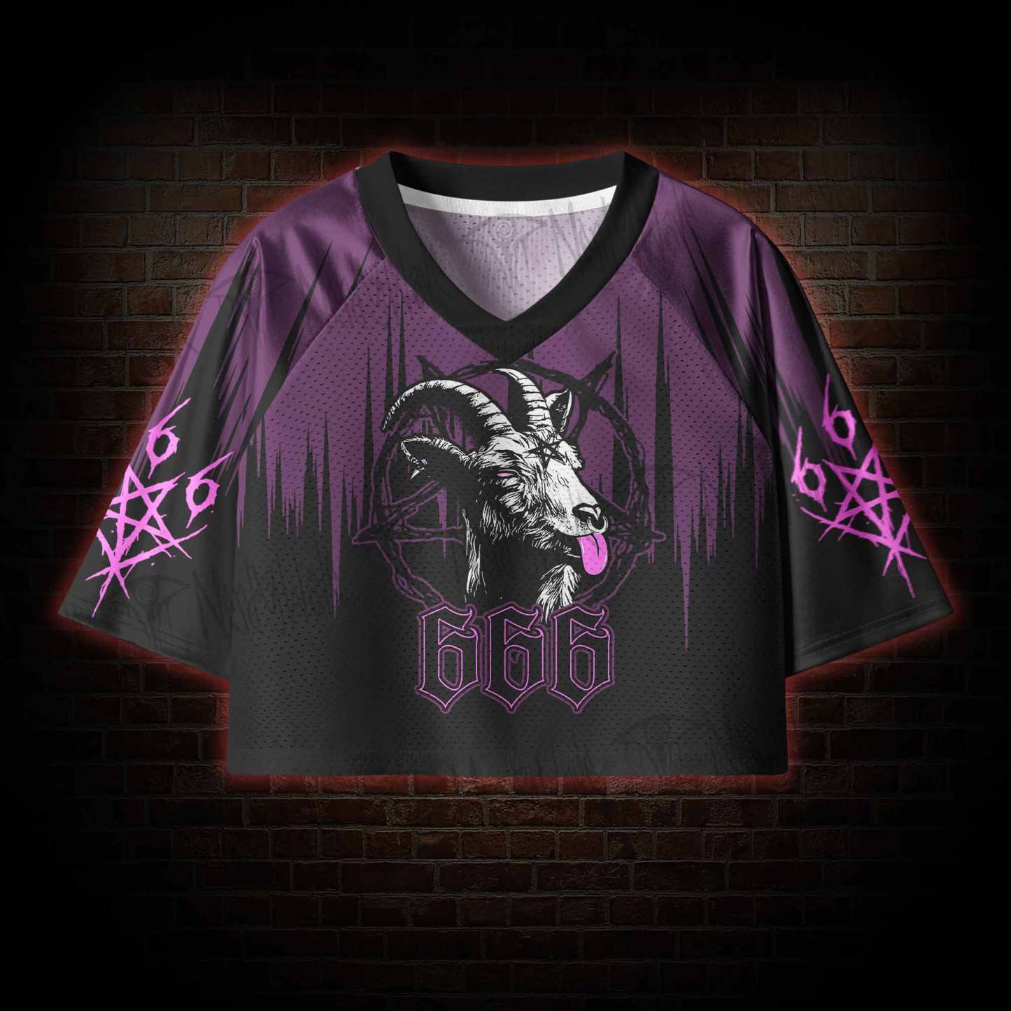 Goat Babe Women's Cropped Mesh Jersey