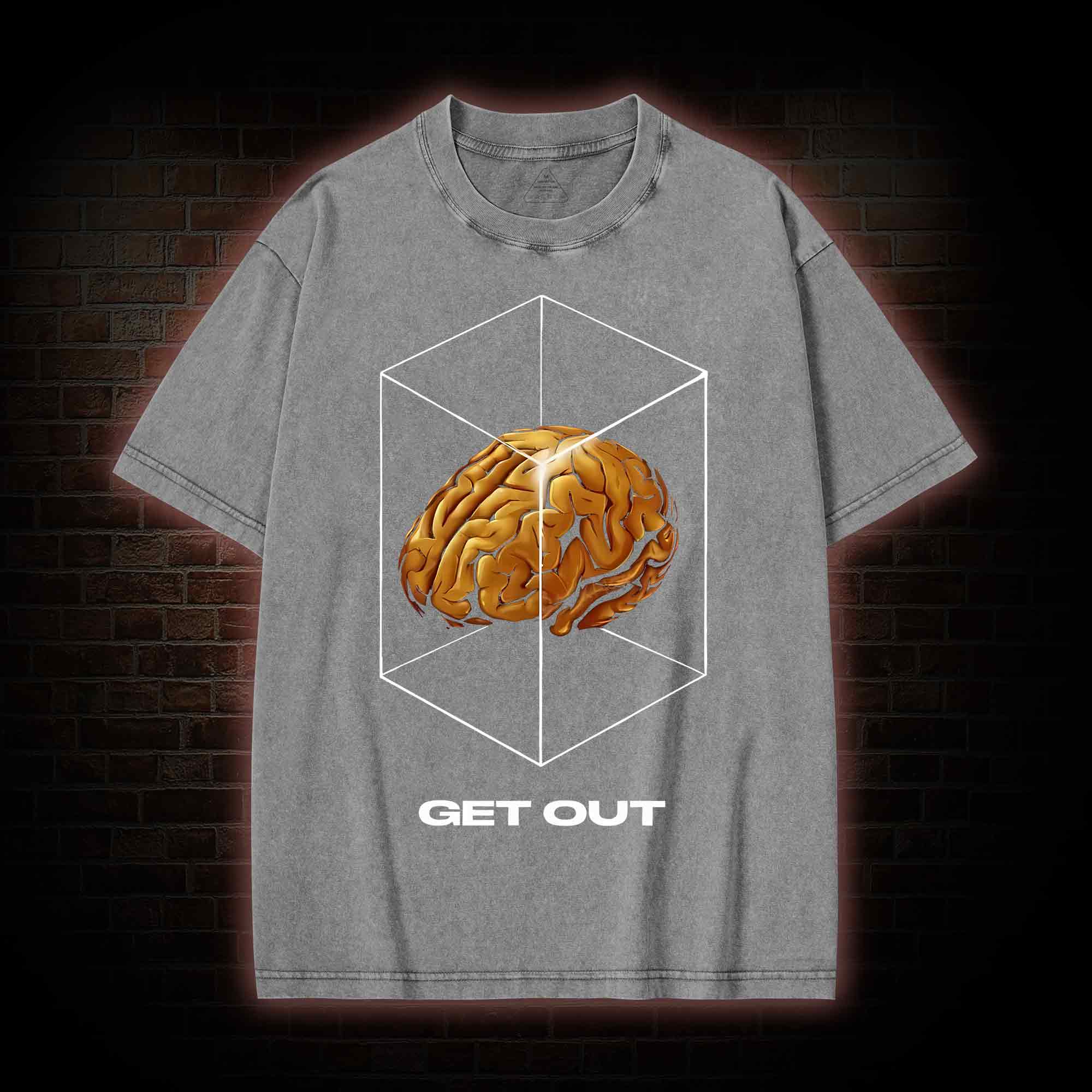 Get Out Washed T-shirt