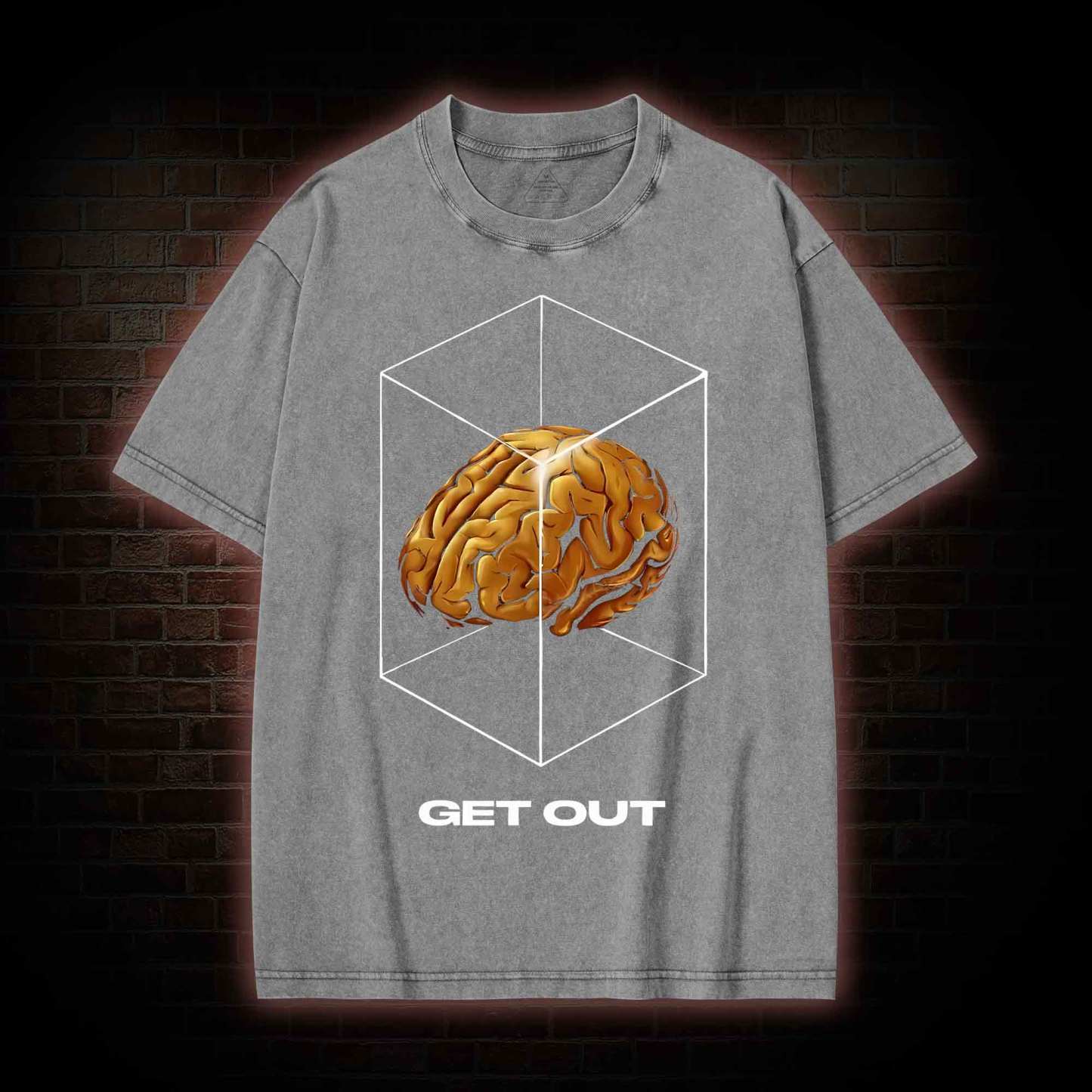 Get Out Washed T-shirt