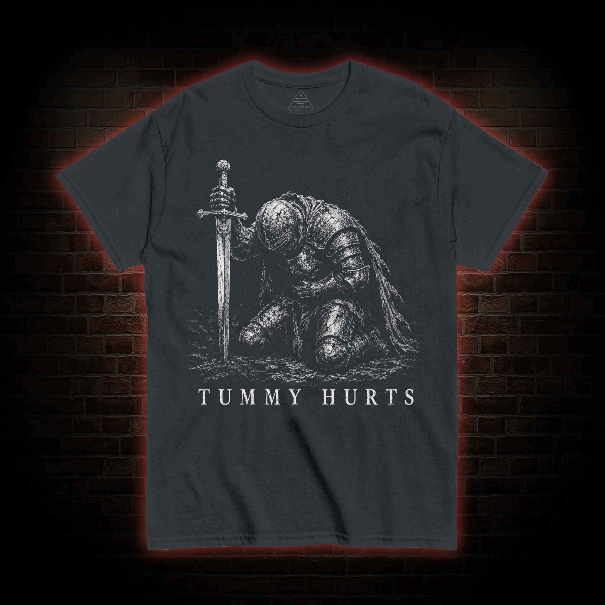 Tummy Hurts Knight T-shirt