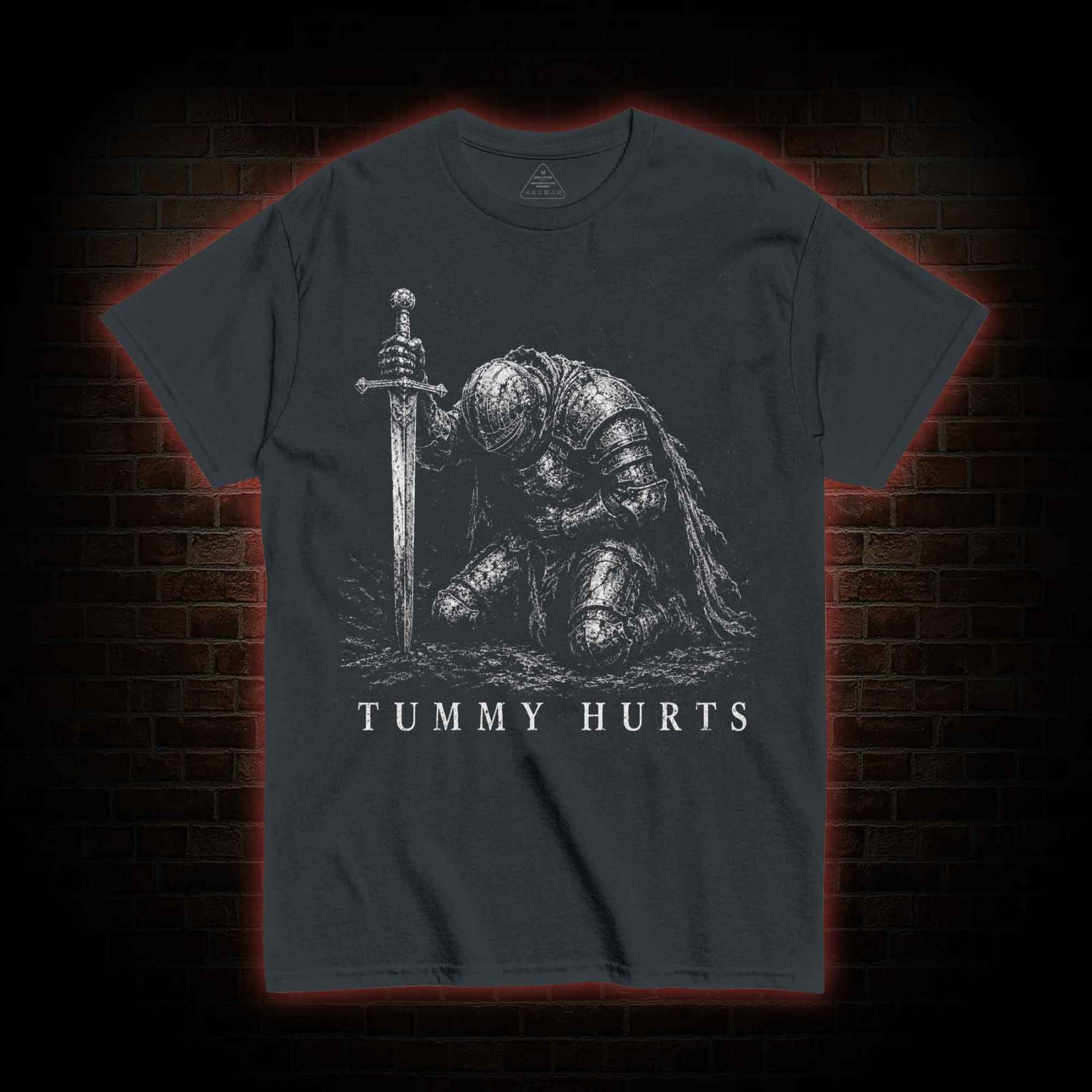 Tummy Hurts Knight T-shirt