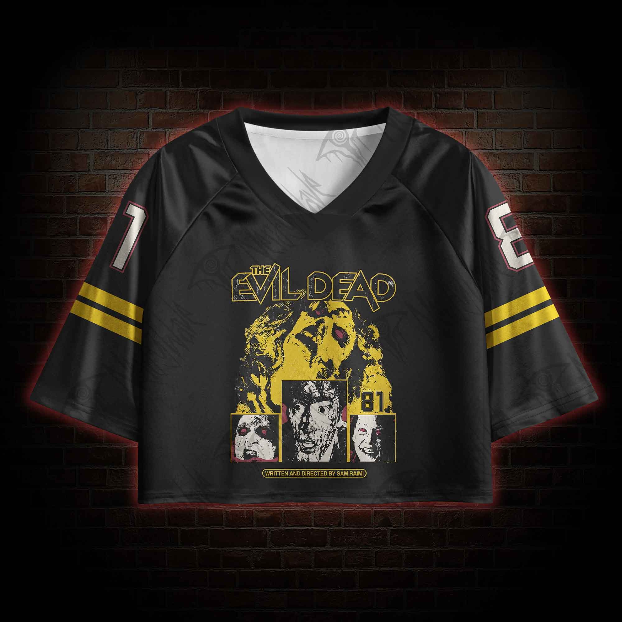 Groovy Crop Sports Jersey