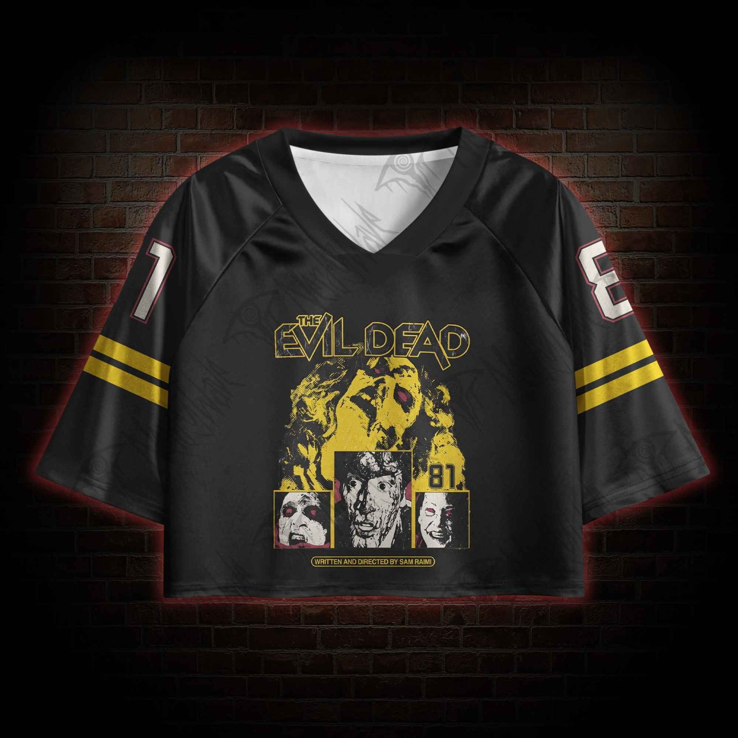 Groovy Crop Sports Jersey