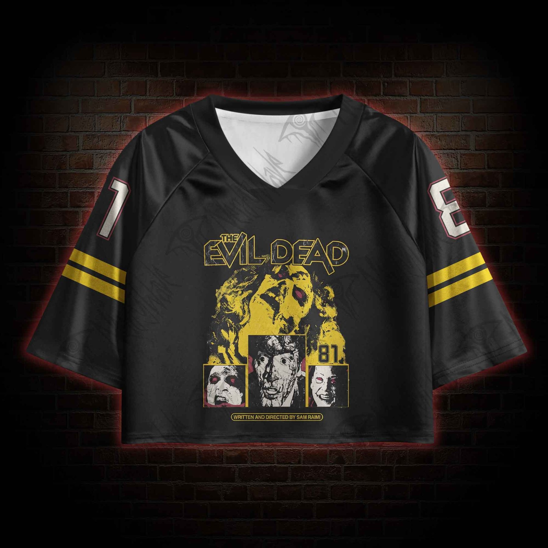 Groovy Crop Sports Jersey