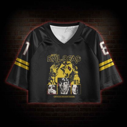 Groovy Crop Sports Jersey