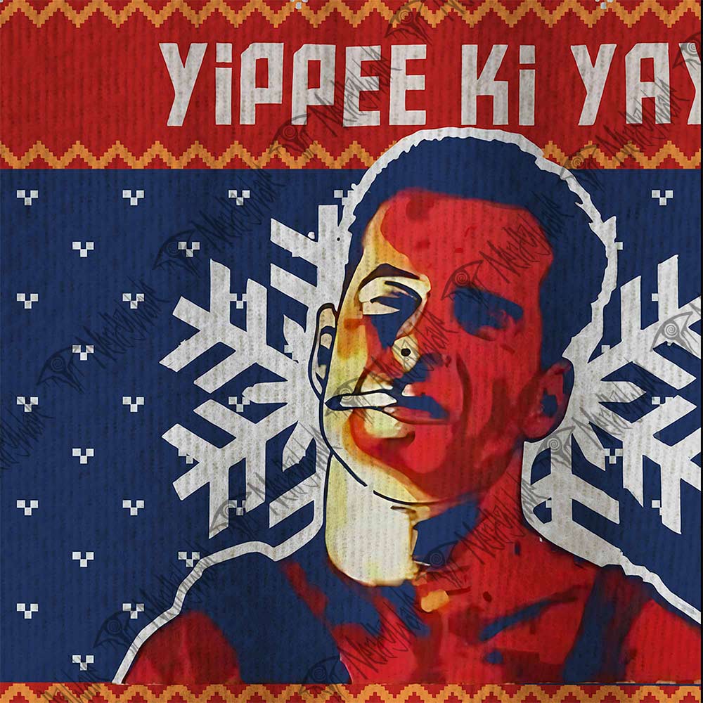 Yippee Ki Yay Merry Christmrs Ugly Sweatshirts