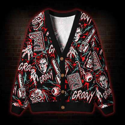 Groovy Cardigan Sweater