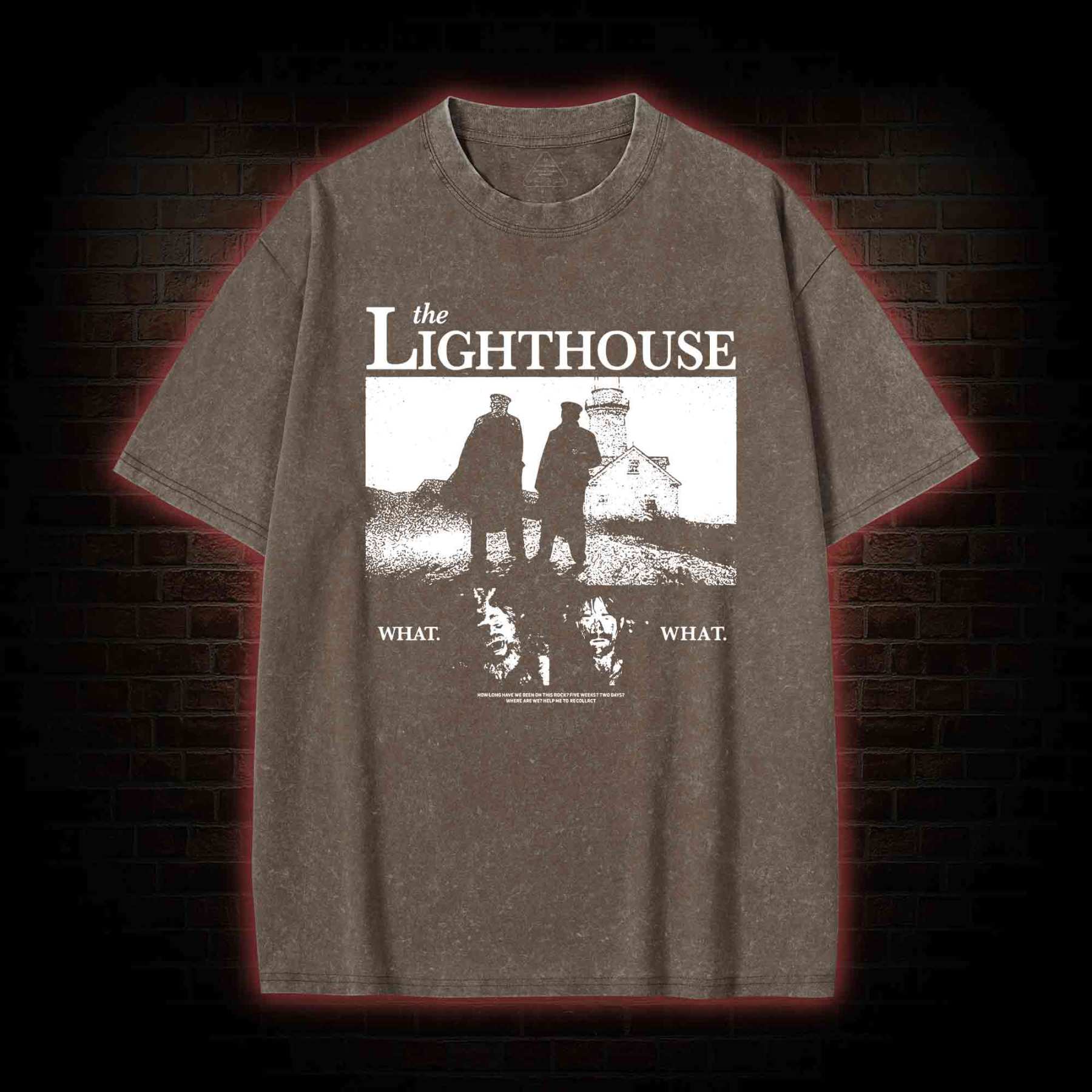 The Lighthouse Vintage Washed T-shirt