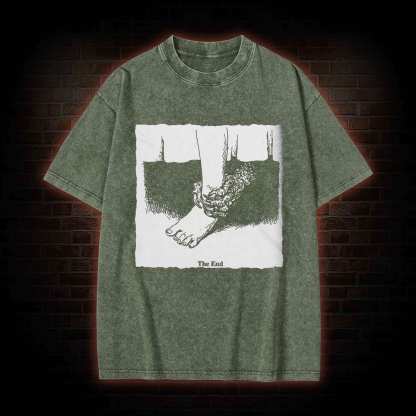 The End Washed T-shirt
