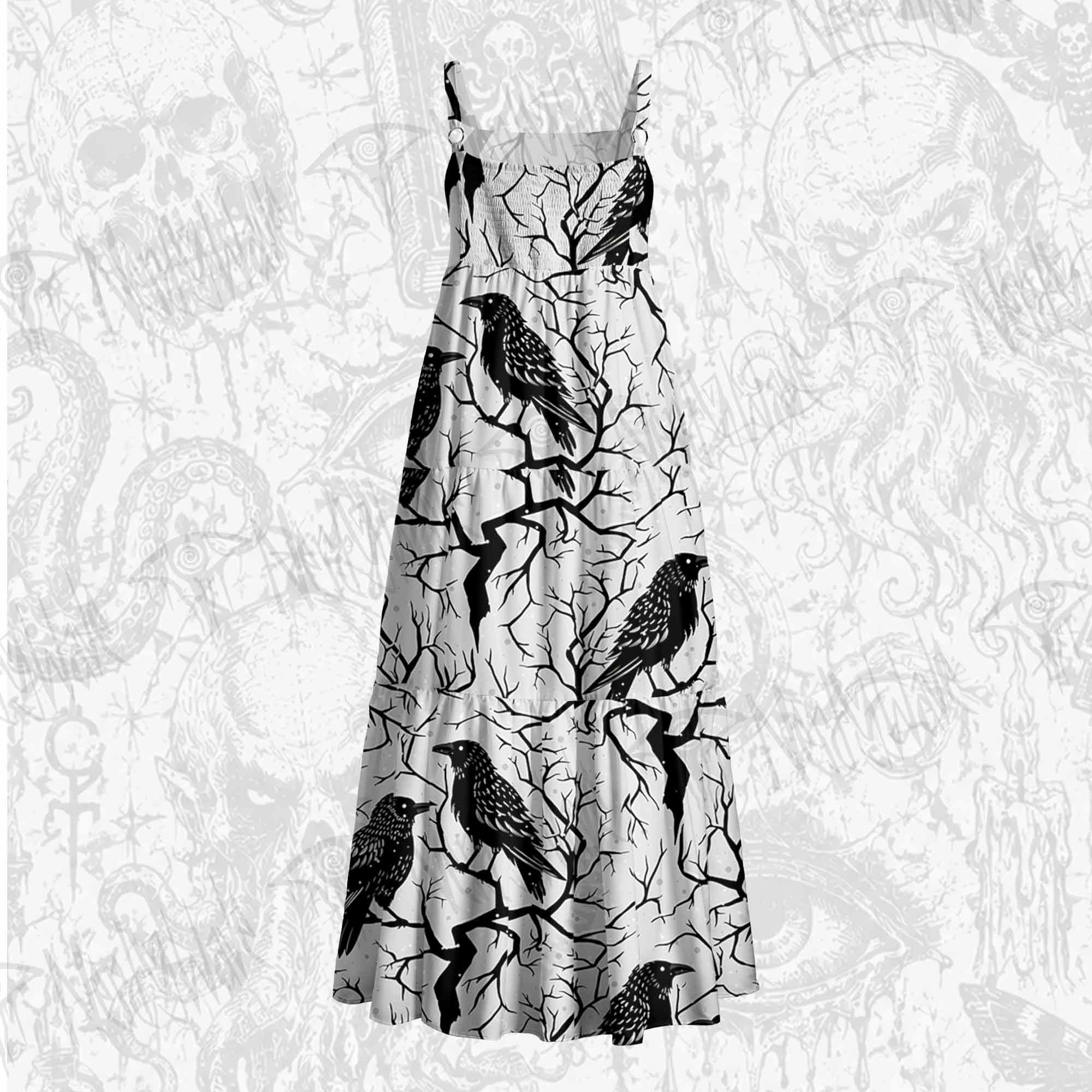 Crow and Branch Wide Straps Maxi Dress