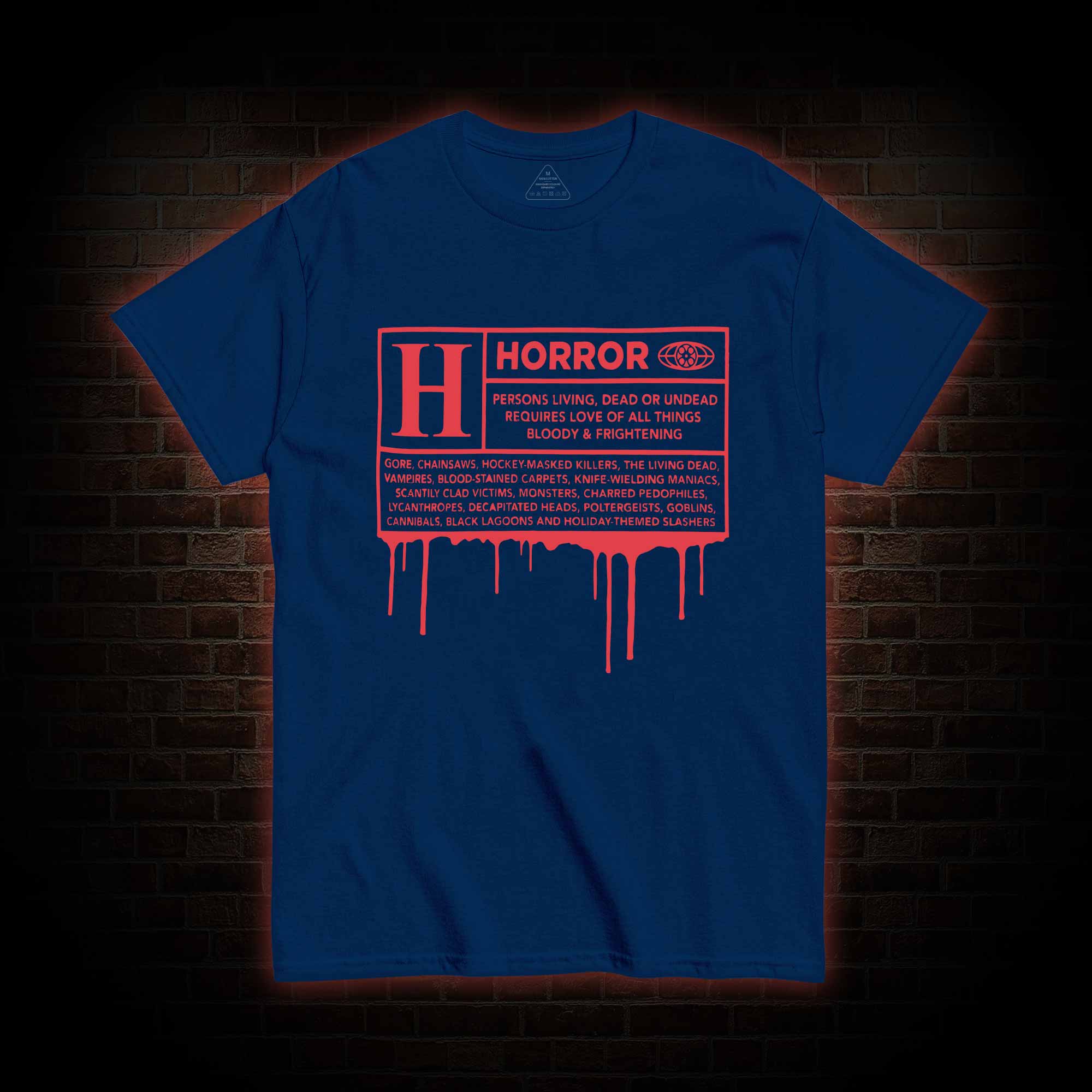 Horror Rating T-shirt 