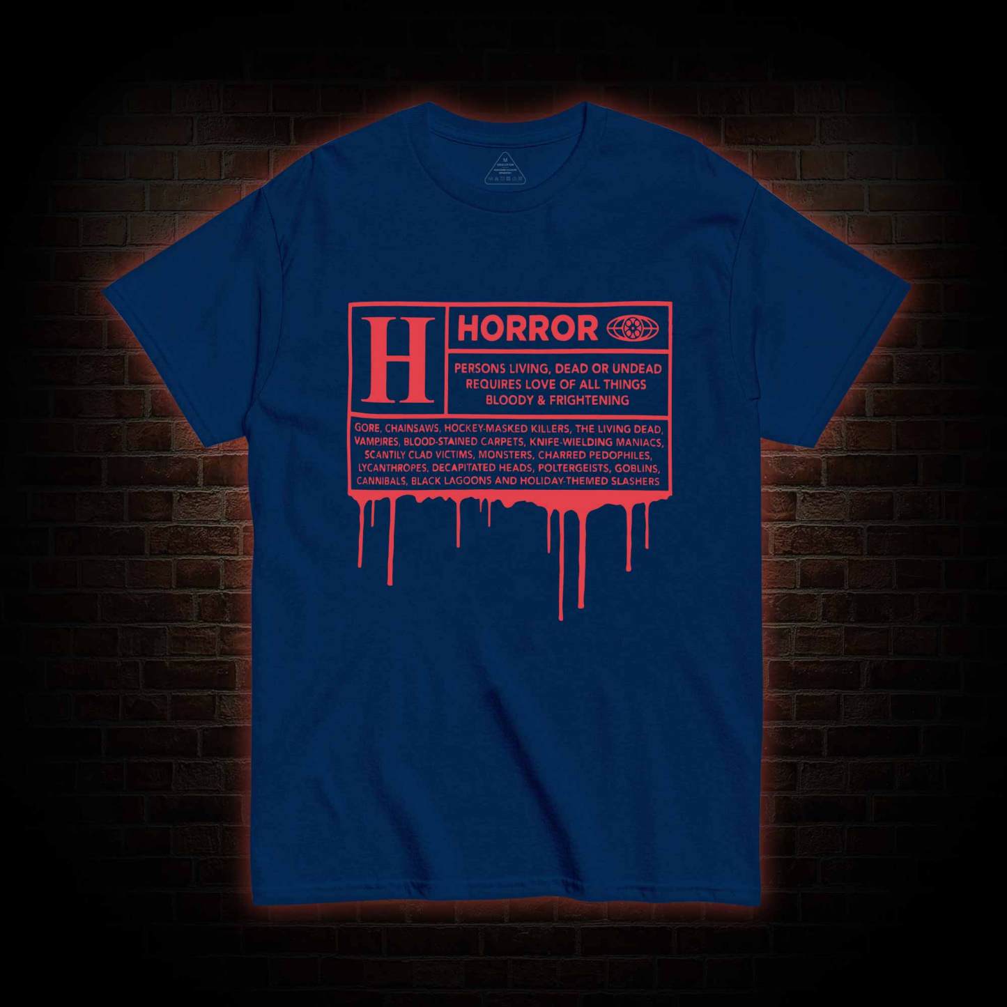 Horror Rating T-shirt 
