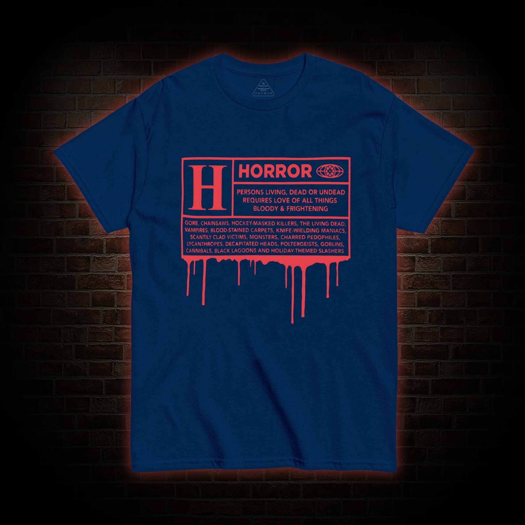 Horror Rating T-shirt 