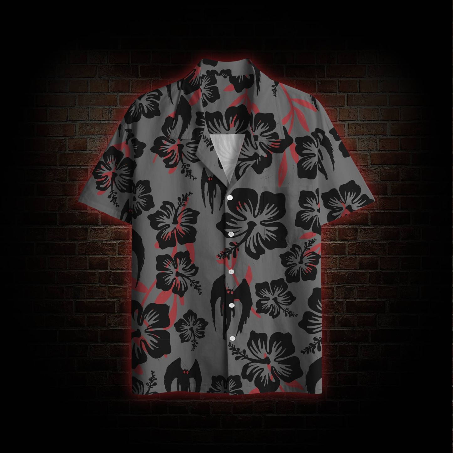 Mothman Hawaiian Shirt