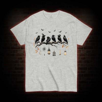 Black Crow Halloween T-shirt